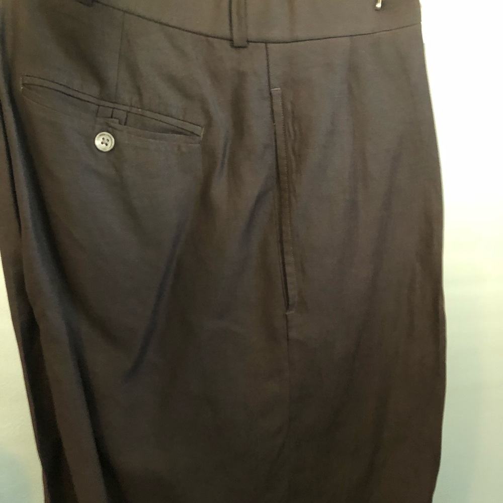 Polo Brown linen/silk shorts